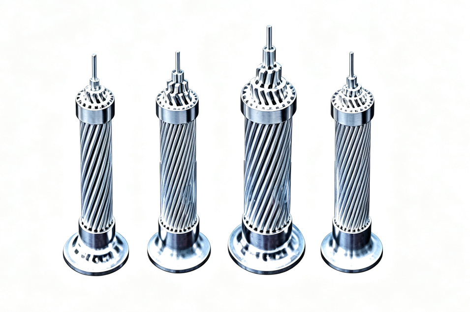 Aluminum stranded wire and steel-core aluminum stranded wire